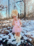 Classic pooh mesh romper