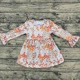 Fall Leopard bell sleeve dress