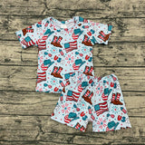 Boys two piece USA set
