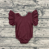 Brown flutter cotton leo