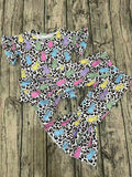 Leopard peeps two piece bell set