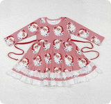 Santa stripe dress