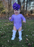 Purple long sleeve leo