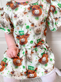 St Patrick’s highland skirted romper
