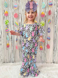 Leopard peeps two piece bell set
