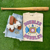 Doubles and Bubbles Baseball Youth Tee