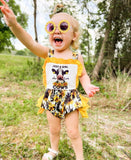 Just a girl who loves cows Romper
