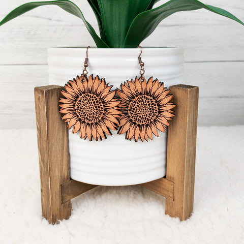 Sunflower Earrings